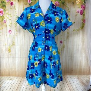 VINTAGE S. Robert’s Floral Dress